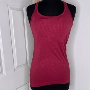 LULULEMON Women's Sleeveless Ribbed Tank Top PINK SIZE 12